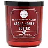 DW Home Medium Single Wick Candle, Apple Honey Butter