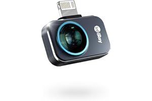 Thermal Camera for iPhone, InfiRay P2 Pro Thermal Imager with 256 x 192 IR High Resolution, Thermal Imaging Camera -4°F~1112°F Temperature Range Infrared IR Camera Thermal Imaging