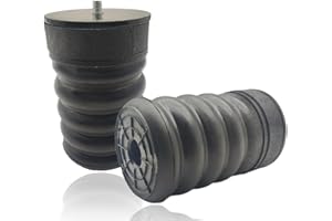 DAZZLAIT SSR-217-47 Rear Suspension Enhancement System | Bump Stop Fit for Chevrolet Silverado 1500 2/4WD 2019-2024 | GMC Sierra 1500 2019-2024 2/4WD | Rear Suspension Helper Springs | Set of 2