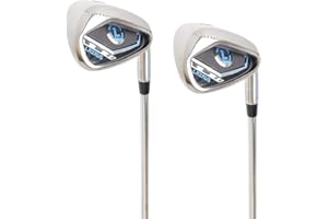 LAZRUS GOLF LAZRUS Premium Golf Irons Individual or Golf Irons Set for Men (4,5,6,7,8,9,PW) or Driving Irons (2&3) Right or Left Hand Steel Shaft Regular Flex Golf Clubs