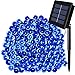 Solarmks Solar String Lights 72ft 200 LED Fairy Christmas Lights,Ambiance Lighting for Outdoor, Patio, Lawn, Landscape, Garden, Home, Wedding (Blue)