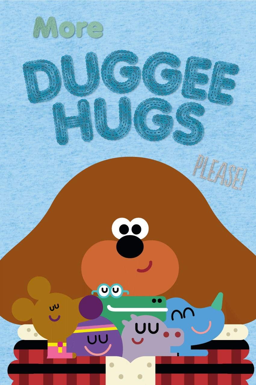 Hey Duggee Official Fleece Throw | Duggee Hug Design Super Soft Blanket | Perfect for Any Bedroom, Multi, 100 x 150cm — image 1