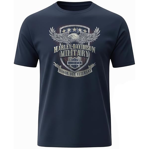 HARLEY-DAVIDSON ブラック Tシャツ vintage-art-tee__18273.
