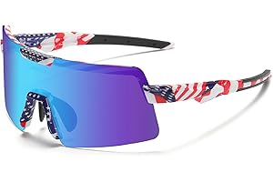 OMEKOL Two Sizes For Adults and Youth Polarized Sunglasses Men Women Outdoor Sport Baseball Glasses UV400 Cycling Eyewear