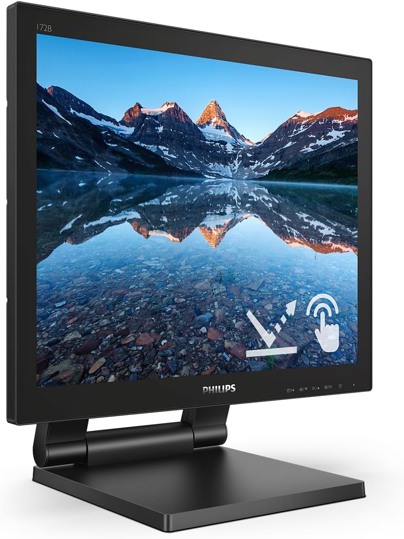 Philips 172B9TL 17 Inch Touch Monitor 1280x1024 1ms HDMI DVI VGA DP USB 3.1