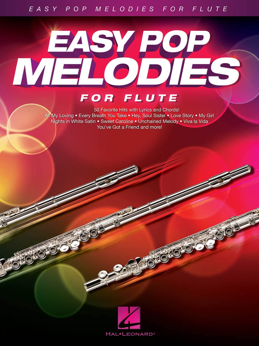 Easy Pop Melodies For Flute (Book)