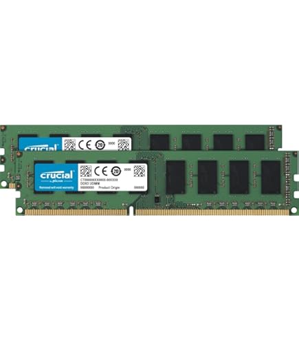 Samsung 4GB 2X 2GB 2Rx8 PC3-10600U DDR3 1333 Desktop Memory Kit