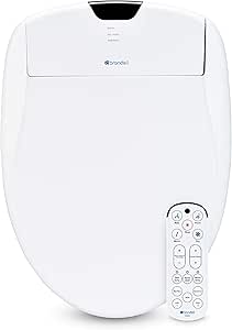 Brondell Swash 1400 Luxury Bidet Toilet Seat, Fits Elongated Toilets