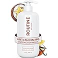 Routine Wellness Anti-Thinning Deep Conditioner for Thinning Hair - DHT Blocker for Hair Loss in Men & Women - Promotes Healthy Hair - Coconut & Vanilla 14oz