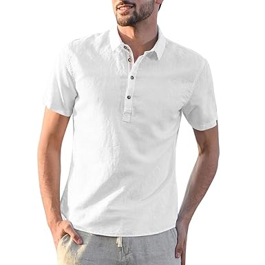 camisa holgada hombre