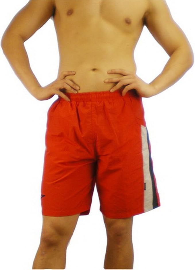 Mens Speedo red swimming trunks (Size L)