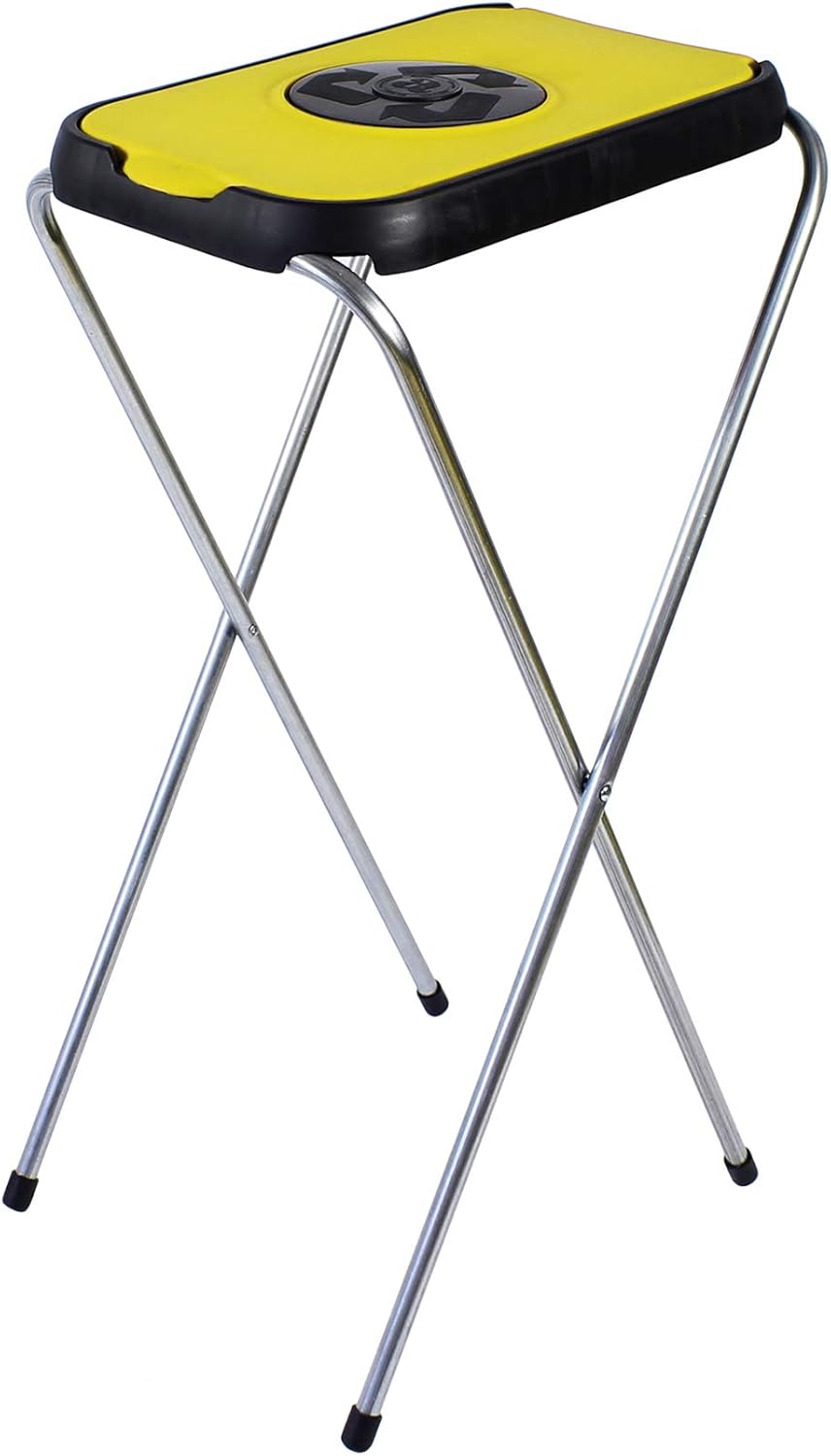 BigDean Müllsackständer SwingFix Gelb 1x 120L Blauer Gelber Sack Einer Mülleimer Müllbeutelständer Müllsackhalter 120L