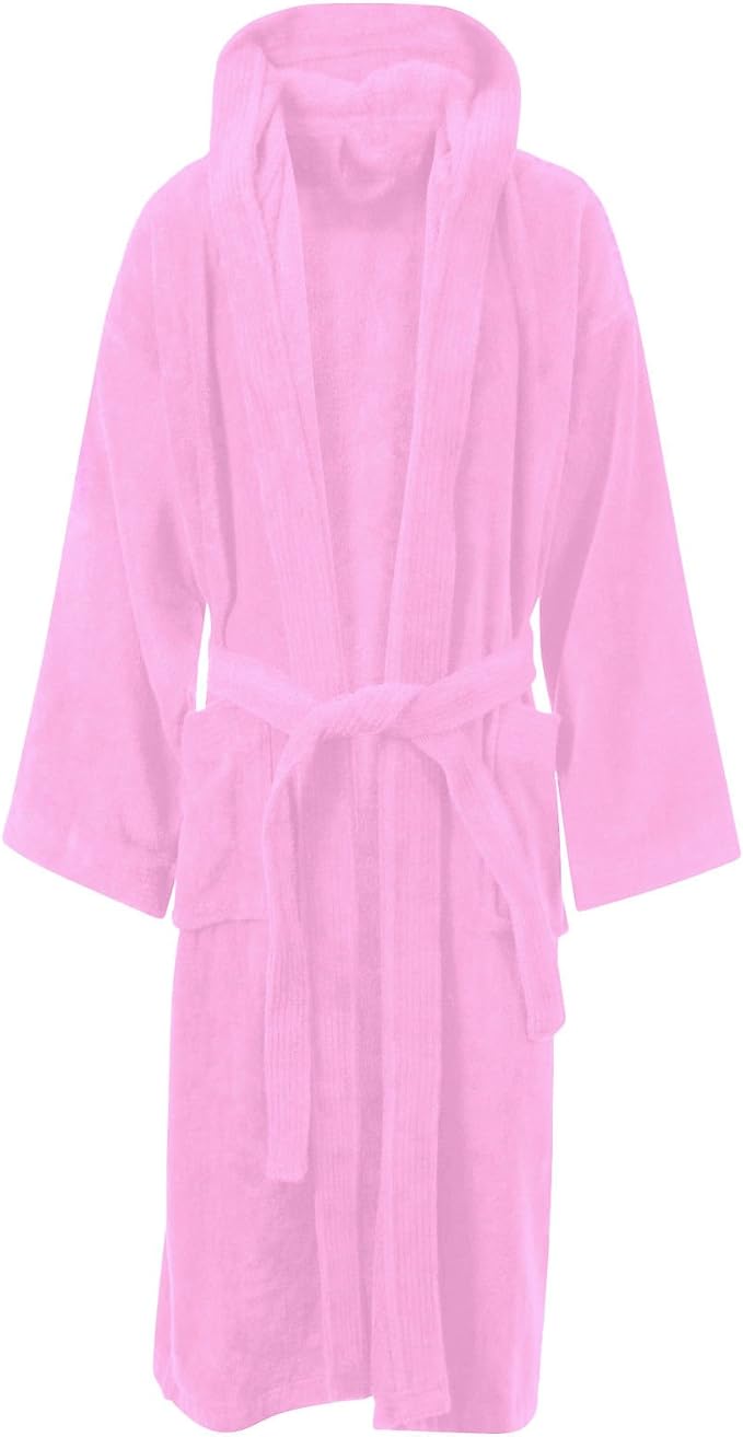 Luxury Egyptian Cotton Toweling Bath Robe Dressing Gown Velour Towel