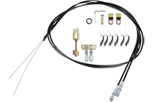 LEVANLIGHT Universal Parking Brake Cable Adjustable Emergency Parking Brake Cable Complete Kit Compatible with Wilwood Brake 
