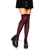 Leg Avenue Women’s Long Socks Angie Rib Knit Knee High Socks for Women