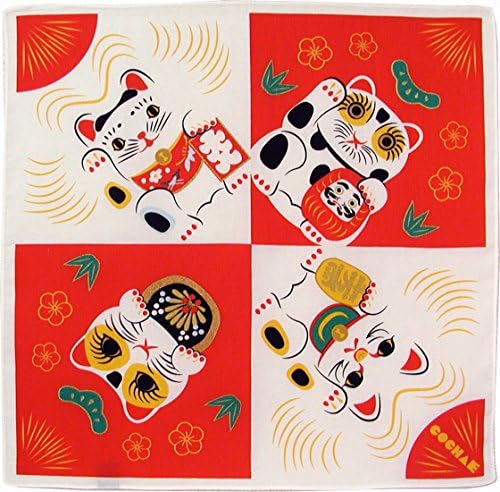 hurosiki or Lunch cross Duchess kotyae Beckoning Cat (48 cm 100% Cotton