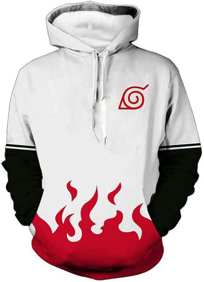 Nsoking - Sudadera con capucha para disfraz de Naruto japonés ...