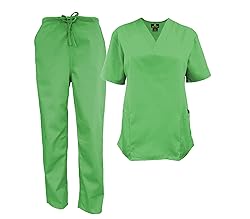 Women's Scrub Set - Medical Scrub Top and