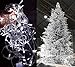 Hezbjiti LED Icicle Lights, 96 LED 18 Drops 9 FT 8 Modes Fairy String Lights Plug in Extendable Curtain Light String Christmas Lights for Bedroom Patio Yard Garden Wedding Party (Cold White)