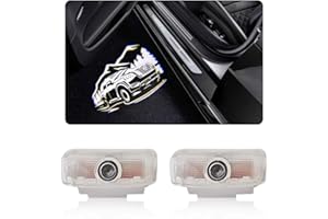 BUJINZETUI 2PCS LED Car Door Logo Lights Compatible with Armada 2017-2022 Courtesy Projector Laser Welcome Light Puddle Lights Ghost Shadow Light Kit Car Accessories