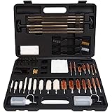 FIREGEAR Gun Cleaning Kit Universal Supplies for Hunting Rifle Handgun Shot Gun Cleaning Kit For All Guns With Case