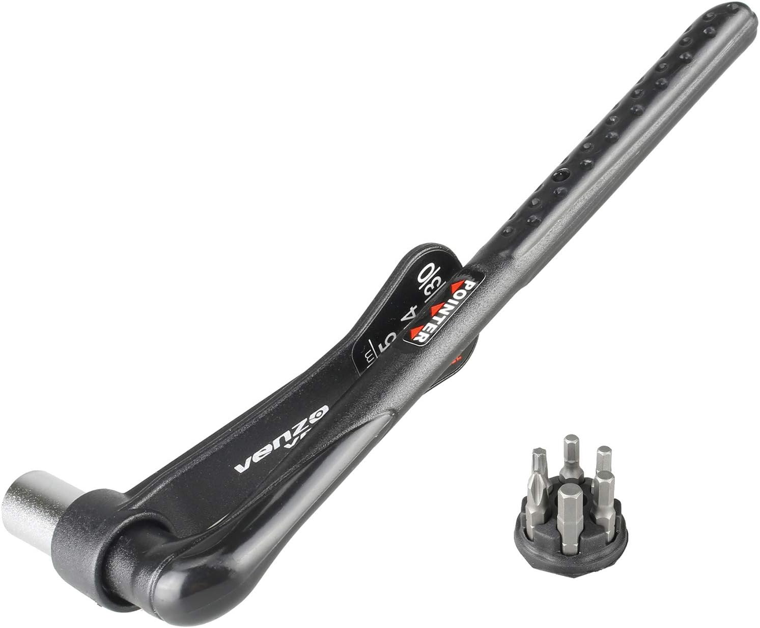venzo bicycle bike torque wrench allen key tool socket set kit
