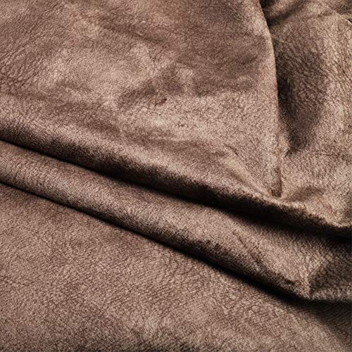 MFTEK Bean Bag Chair Cover Only, Large Washable Memory Foam Furniture Bean Bag Replacement Cover with Wash Bag, Without Bean Filling, 43.3''×43.3''×47.2'' (Chocolate)