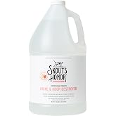SKOUT'S HONOR Cat Urine and Odor Destroyer One Gallon Refill, 128 oz | Refill Professional-Strength Cat Urine Odor Eliminator for Indoors, Carpets and Upholstery, Plant-Powered