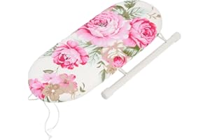 STAHAD Mini Folding Ironing Board for Sleeves, Portable Small Clothes Ironing Rack with Heat-Resistant