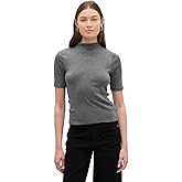 GAP Womens Mockneck Knit Top