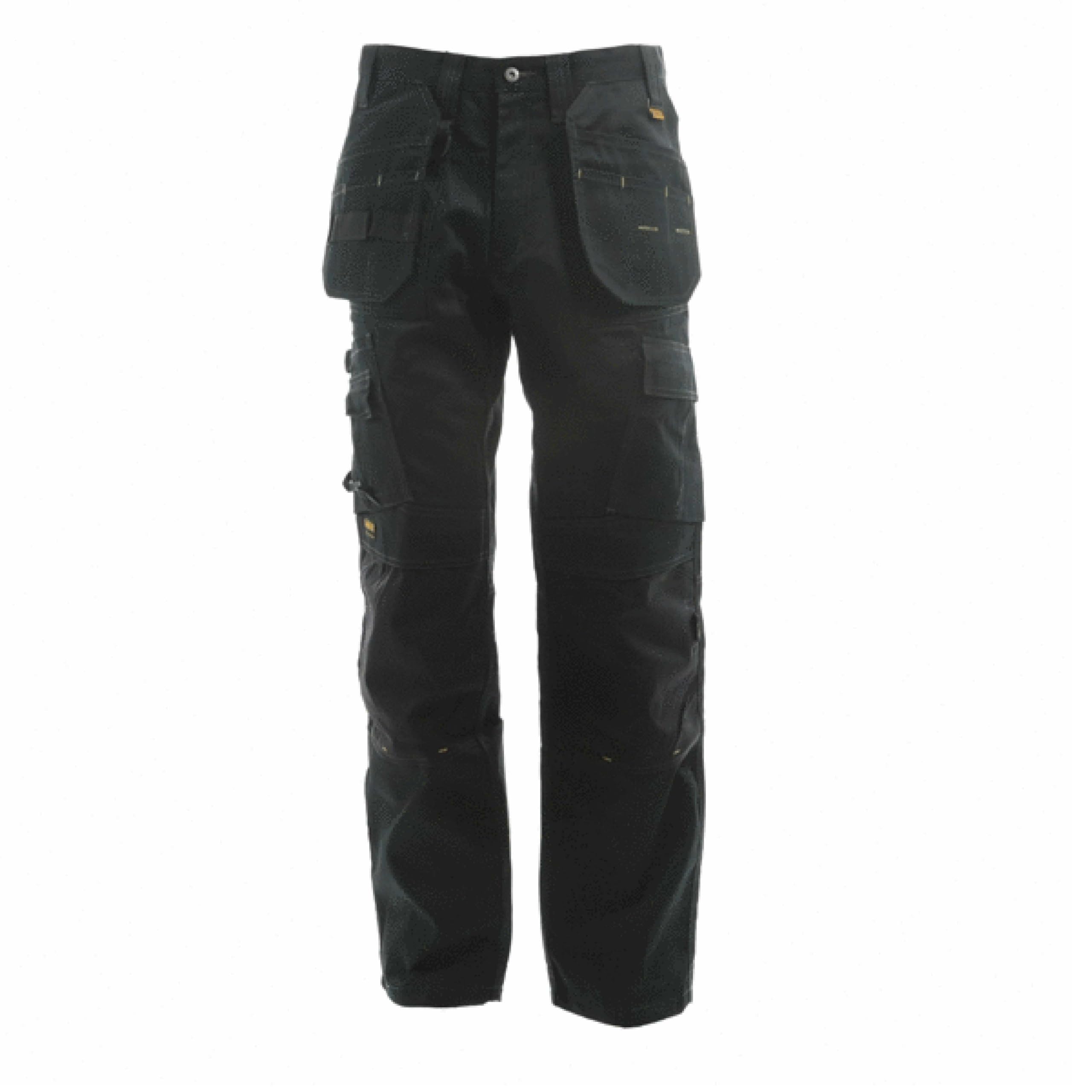 DEWALT Pro Tradesman Black Trousers 34W 29L
