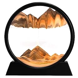 rysnwsu 3D Dynamic Sand Art Liquid Motion, Moving