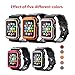 Apple Watch Case Series 3 Series 2 Series 1, iitee 42mm iWatch Universal Full Armor Case with Connected Apple Watch Band Strap and Screen Protector (5-in-1 kit)