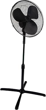 Igenix DF1655BL Pedestal Fan 16 Inch 40 W 3 Speed Oscillating Black view 4
