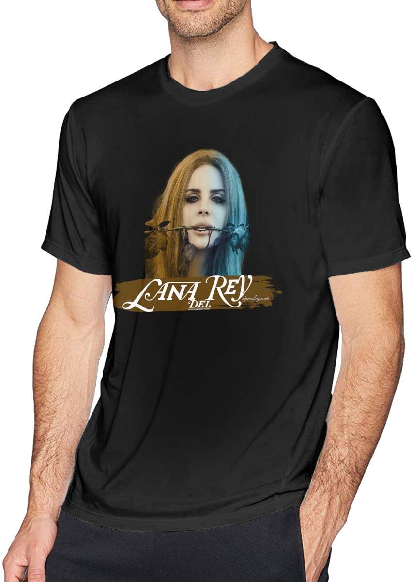 Lana Del Rey Cool Mens T Shirt Stylish Short Sleeves Cotton Tshirts