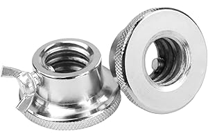 AIXXCUVQ Dumbbell Hex Nut Replacement Collars Designed for Professional Ensures Strength and Durability Crafted Strength Stee