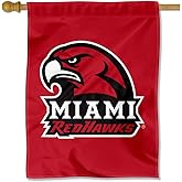 College Flags & Banners Co. Miami Redhawks Double Sided House Banner Flag