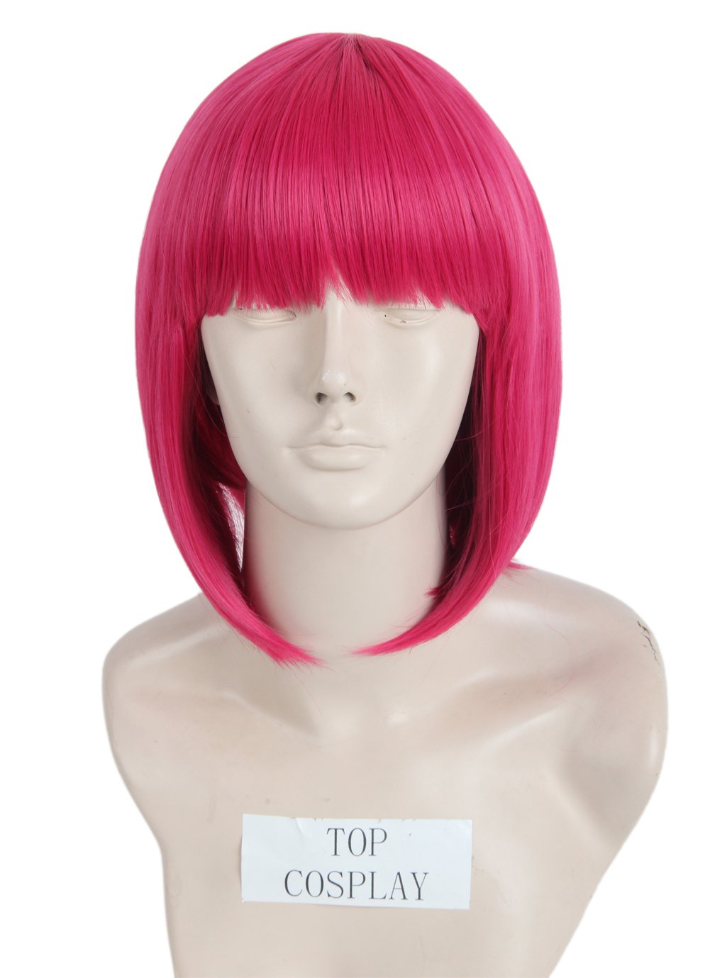 Magenta bob wig Clearance
