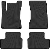 San Auto Floor Mats for Mercedes Benz GLA 250 (2021-2025) & CLA 250 (2020-2025), Custom Fit Mercedes 2020-2023 Benz A/B Class Floor Liners All Weather Rubber Protection Mats Heavy Duty Odorless