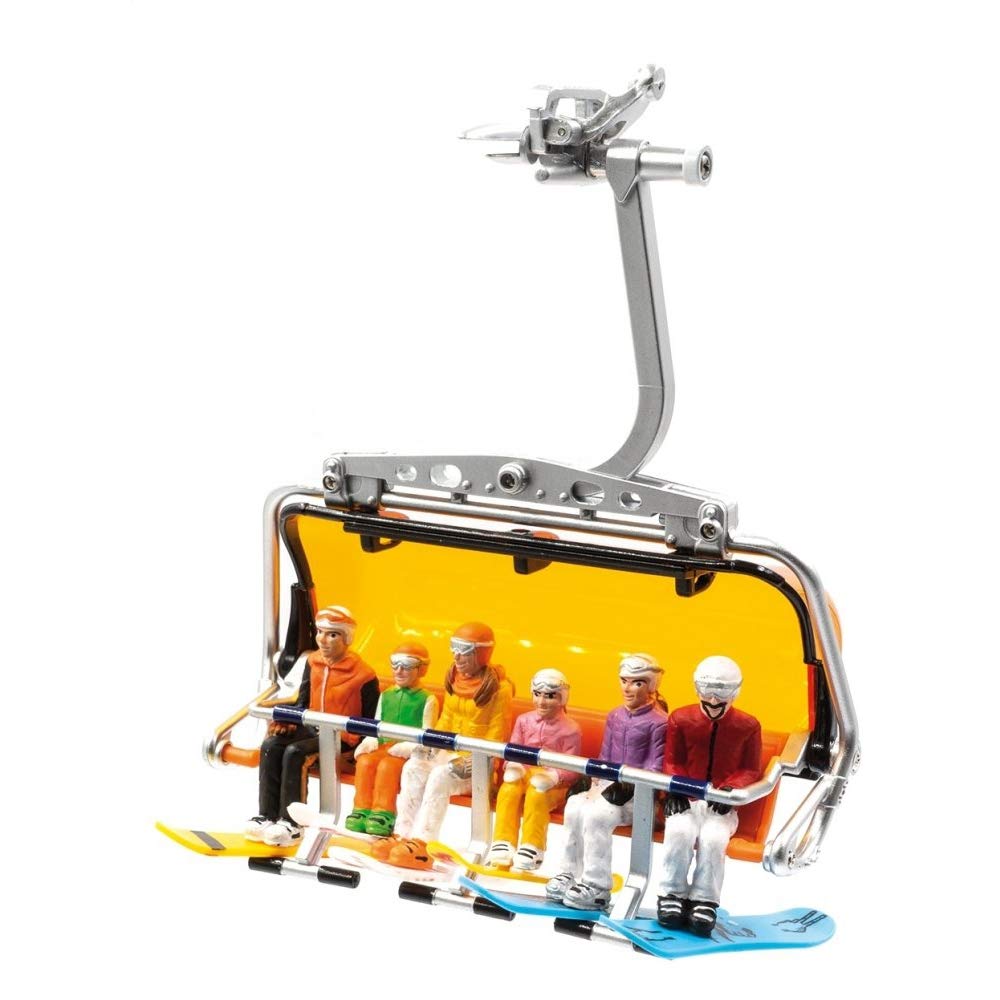 Jaegerndorfer JaegerndorferJC54500 Sitting Figures with Head Snowboards (6-Piece)