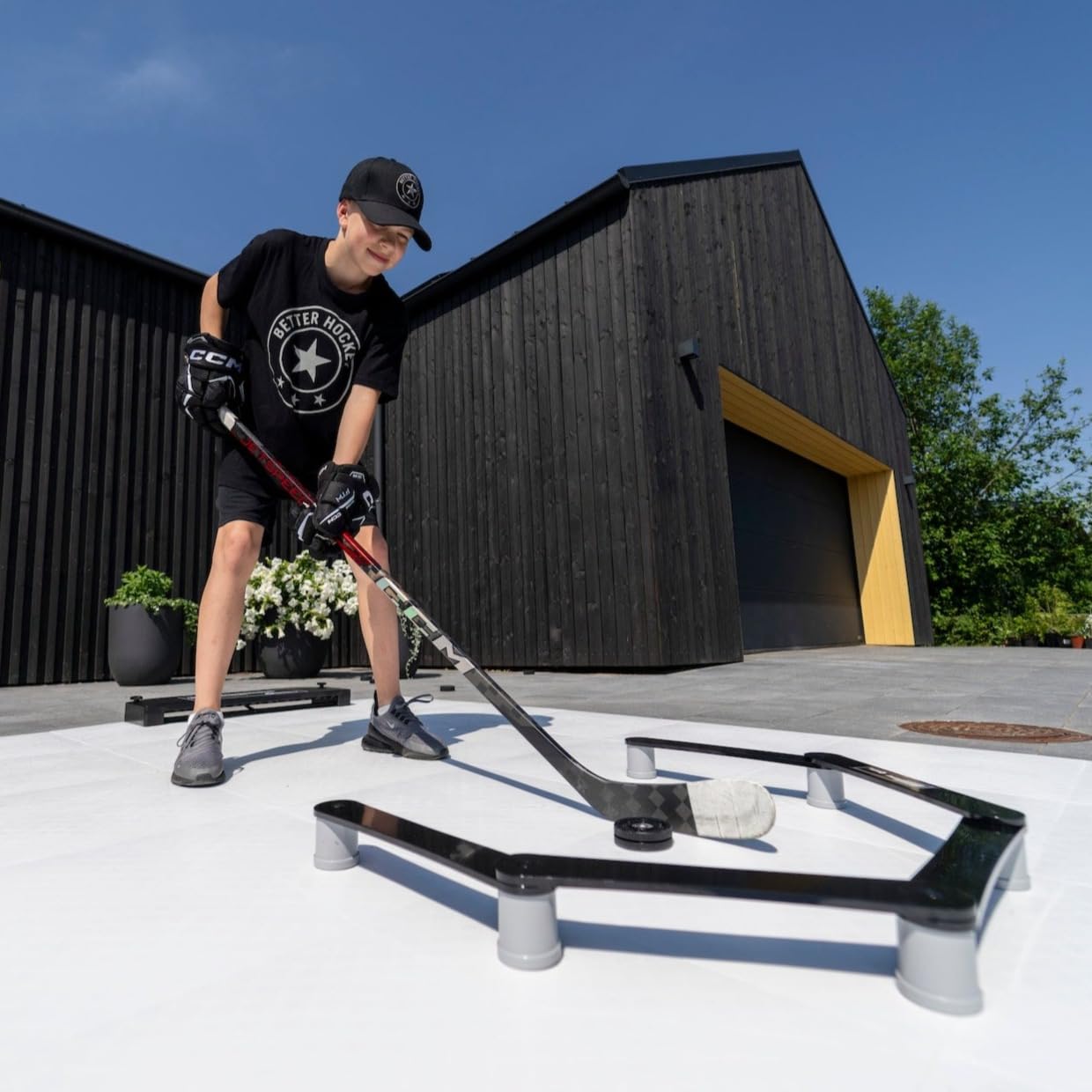 Better Hockey Stickhandling Trainer
