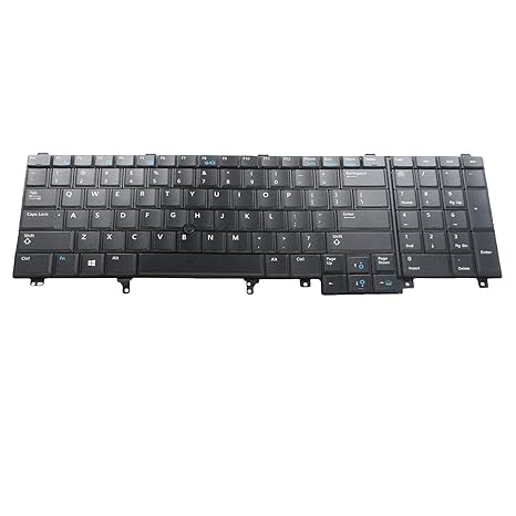 Laptop Replacement Keyboard For Dell Latitude E65 E6530 E6540 E55 E55m E5530 Precision M4600 M4700 M6600 M6700 Series Us Layout With Backlit Blacklight And Pointer Buy Laptop Replacement Keyboard For Dell