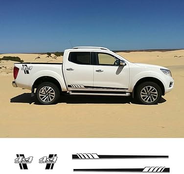 Amazon Com Black Decal Sticker Side Stripes Graphics L Arrow 4x4