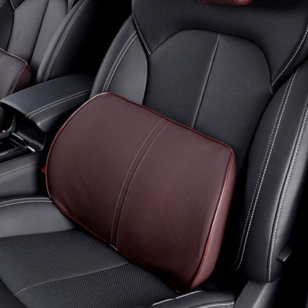 Amazon Com Homdsim Artificial Leather Lumbar Cushion Car Seat