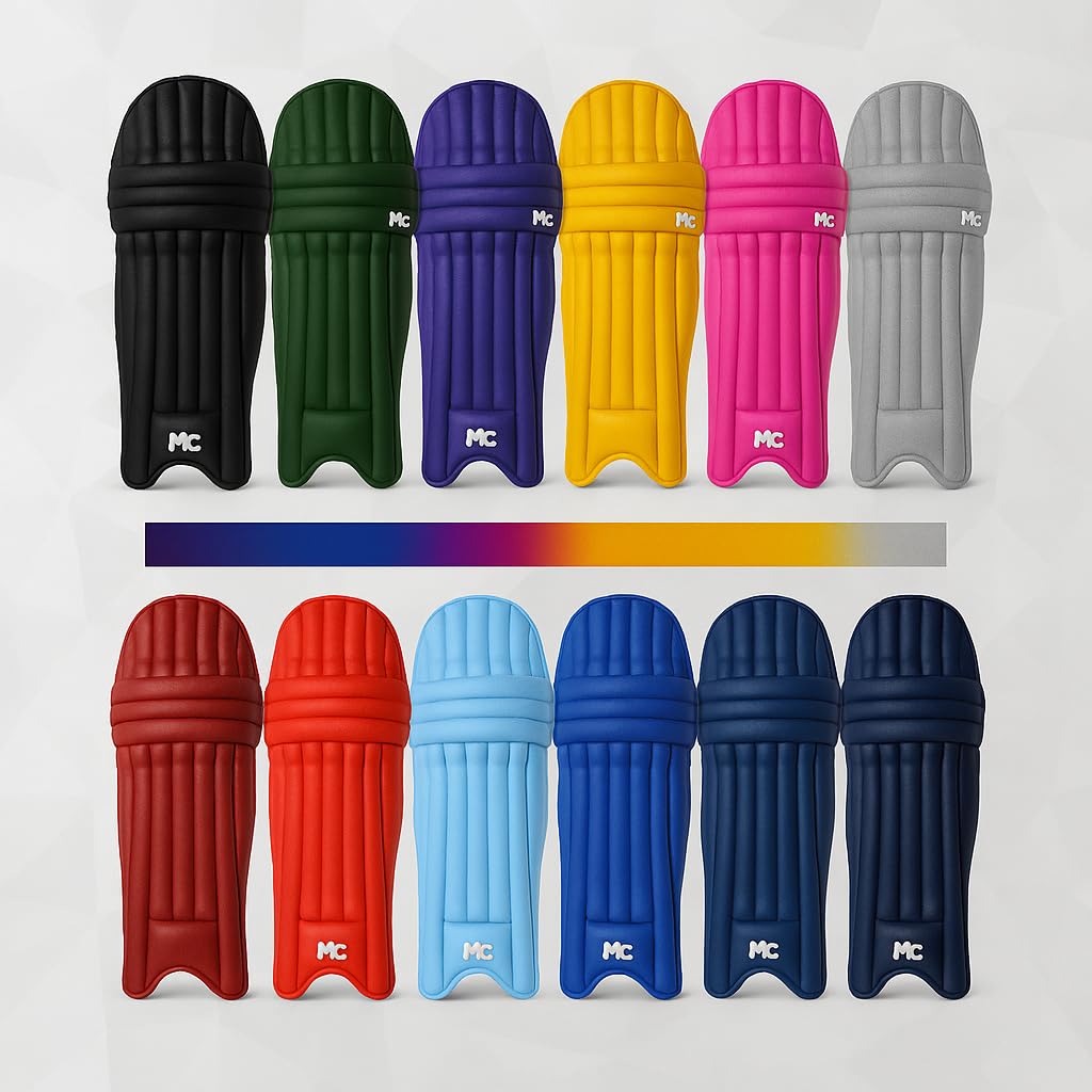 Mars Cricket MC Pad Covers for Batting Pads - one size, Adults, (Royal Blue)