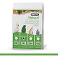 ZuPreem Natural Bird Pellets, Daily Bird Food for Parrot, Conure, Caique, African Grey, Eclectus, Small Cockatoo, Core Nutrition for Medium Large Birds, Added Vitamins, Parrot Food (M/L, 20 lb)