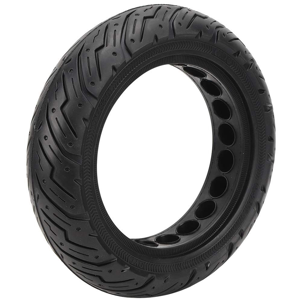 EVTSCAN Scooter Tyres - 10 x 2.50C Non-Slip Anti-Explosion Rubber Tyre Accessories Wear Resistance for Nine-Bot MAX G30 Scooter