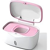 Wipes Dispenser with Weighted Plate, X2 PRO, Seposeve Perfect Pull Baby Wipe Holder, Refillable Wipe Container, Keeps Wipes F