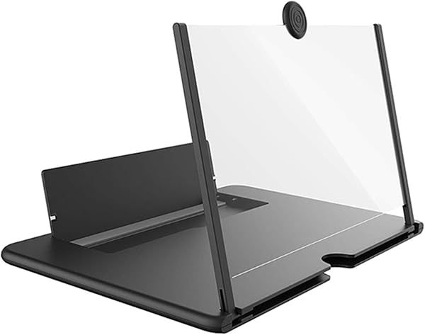 Findema 12 Inch Screen Magnifier Foldable Smart Phone Amplifier High Definition Zoom Suitable for All Smart Phones Foldable