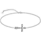CHIC & ARTSY 925 Sterling Silver Bracelets for Women, Symbolic & Inspirational Charm Bracelets Collection with Cross, Stethoscope, Evil Eye, Infinity, Butterfly & More, Everyday Wear Jewelry